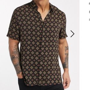 Topman Men’s Abstract Shirt